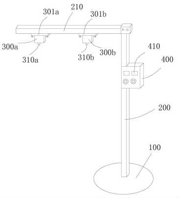 帶拉繩位移傳感器的形變位移測試架