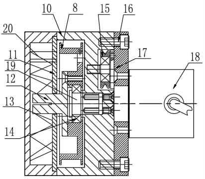 一種測(cè)量和繞線分開(kāi)的拉繩位移傳感器