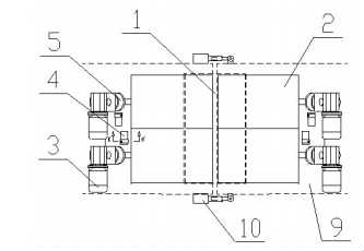 帶位移傳感器的輥壓機(jī)進(jìn)料裝置