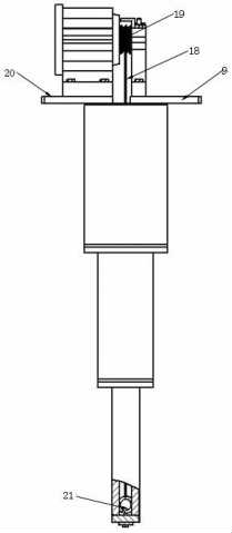 帶拉繩位移傳感器的長行程多級升降裝置