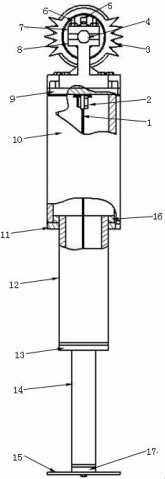 帶拉繩位移傳感器的長行程多級升降裝置