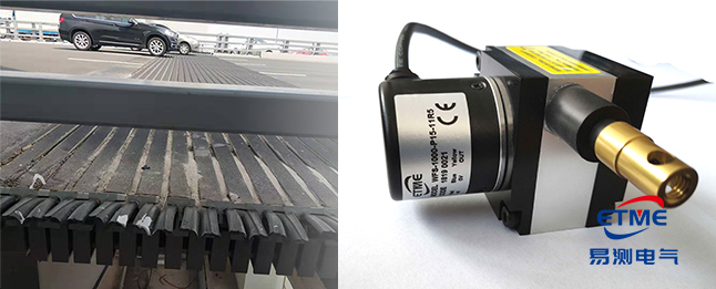 港珠澳大橋應(yīng)用拉繩位移傳感器測量橋面鏈接縫